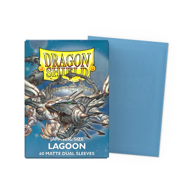 Dragon Shield Dual Matte Japanese - Lagoon