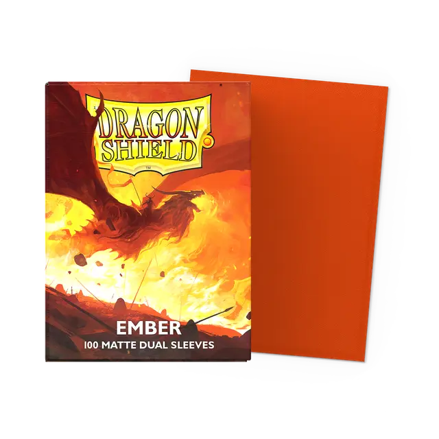 Dragon Shield Dual Matte - Ember
