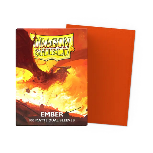 Dragon Shield Dual Matte - Ember