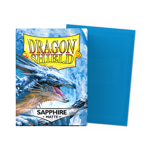 Dragon Shield Matte - Sapphire 63x88