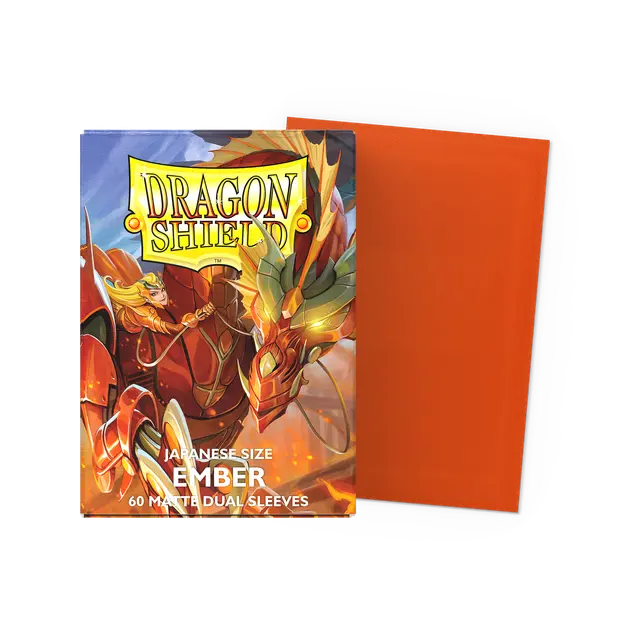 Dragon Shield Dual Matte Japanese - Ember