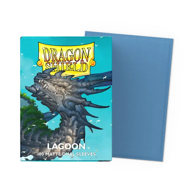 Dragon Shield Dual Matte - Lagoon