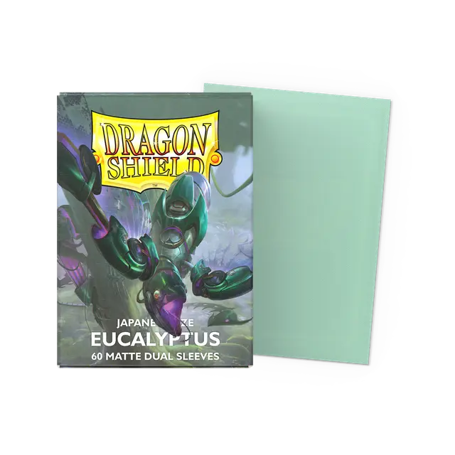 Dragon Shield Dual Matte Japanese - Eucalyptus