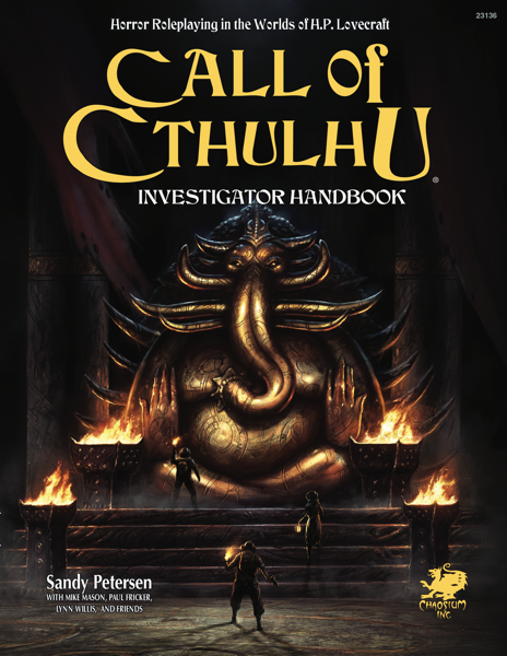 Call of Cthulhu RPG: Investigators Rulebook