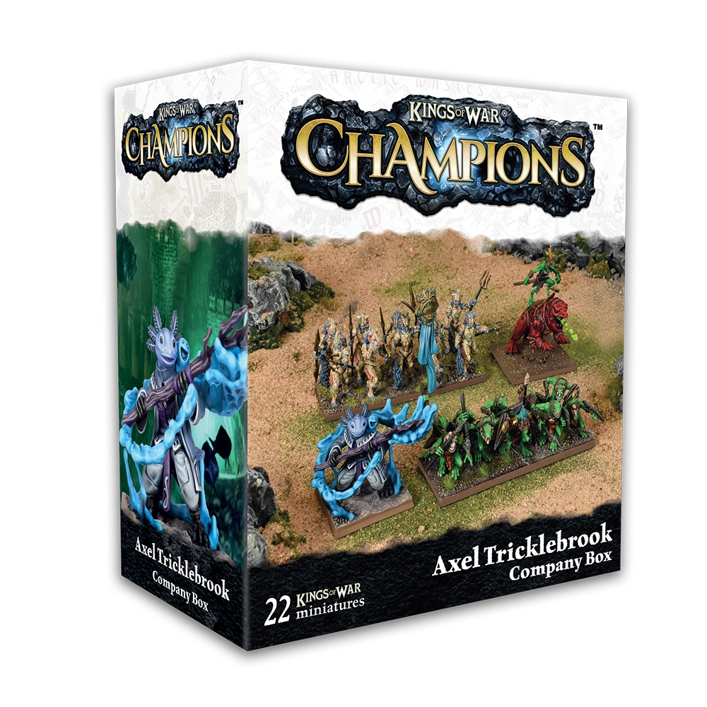 Kings of War Axel Tricklebrook Company Box