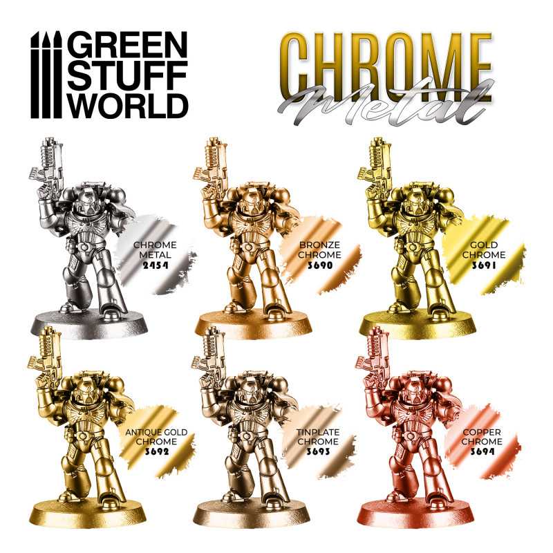 Chrome Paint - Gold