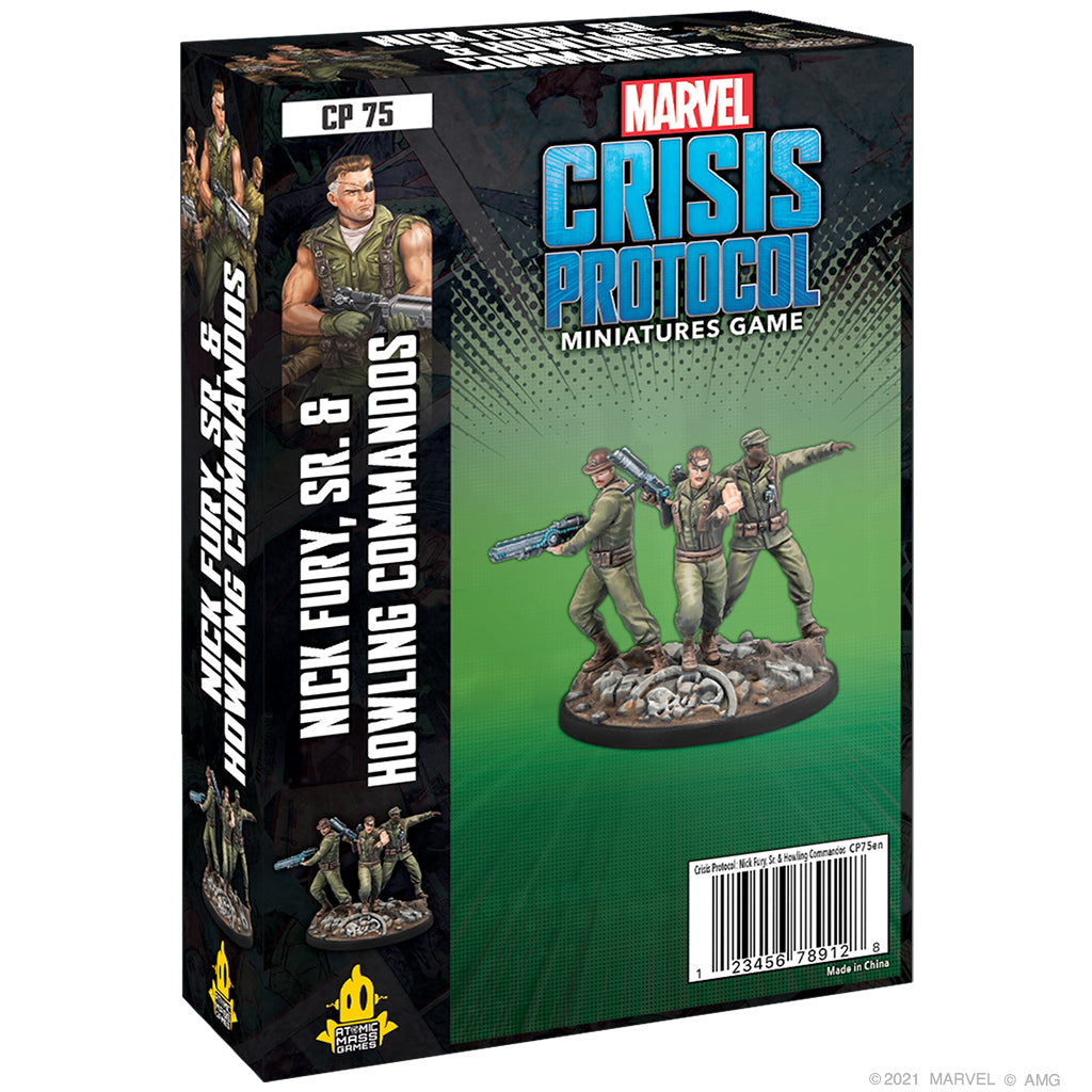 NICK FURY SR & HOWLING COMMANDOS