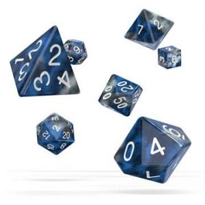 RPG Liquid Steel Dice (Gemidice) x 7