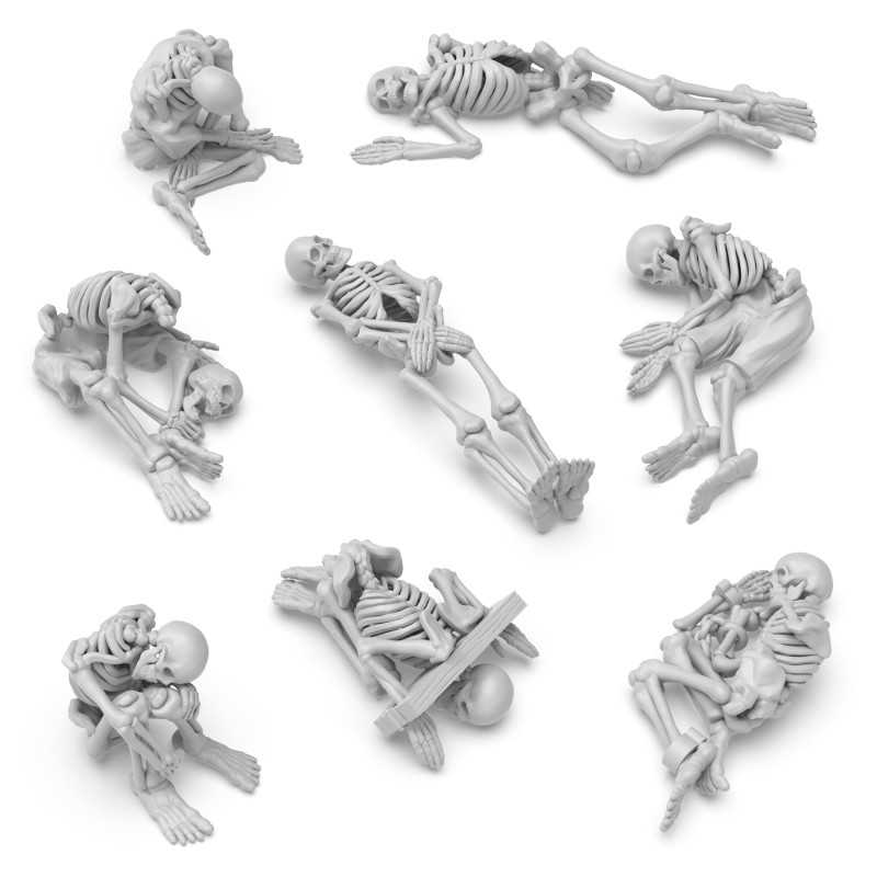 3D Printed: Dead Skeletons