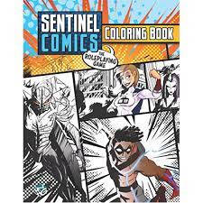 Sentinel Comics RPG: Colouring Book