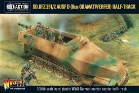 German Army Sd.Kfz 251/2 Ausf D (8cm Granatwerfer) Half-Track