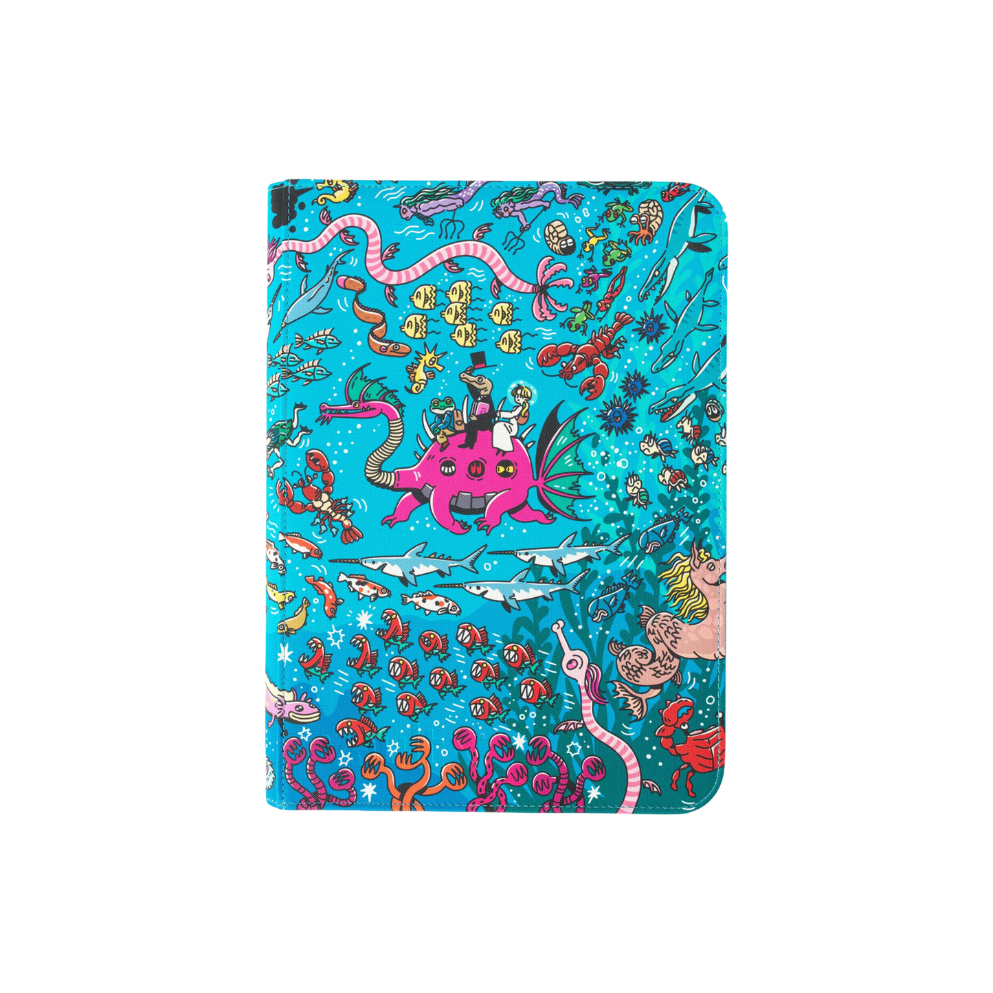 ARTIST EDITION: Water 9-Pocket Exo-Tec® Zip Binder - Osare