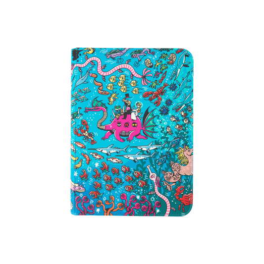 ARTIST EDITION: Water 9-Pocket Exo-Tec® Zip Binder - Osare