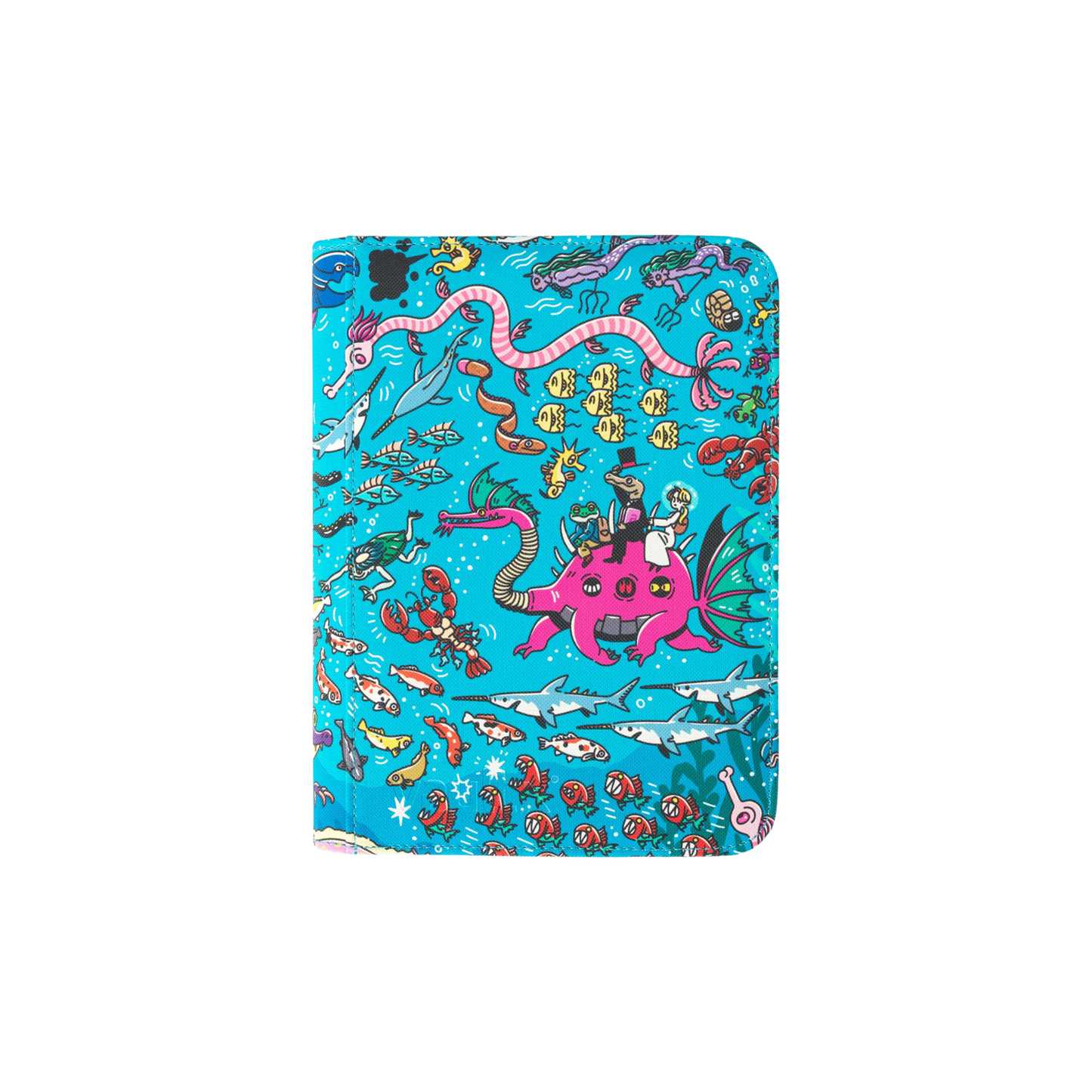 ARTIST EDITION: Water 4-Pocket Exo-Tec Zip Binder - Osare