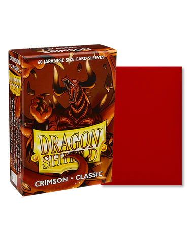Dragon Shield Matte Crimson Japanese 60
