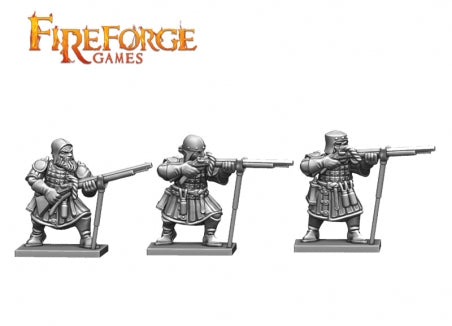 STONE REALM DWARF ARQUEBUSIERS