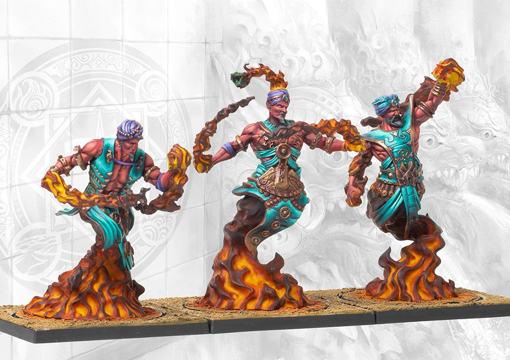 Sorcerer Kings: Efreet Sword Dancers/Efreet Flamecasters