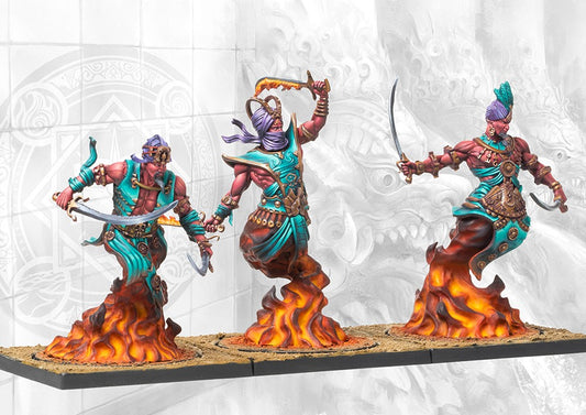 Sorcerer Kings: Efreet Sword Dancers/Efreet Flamecasters