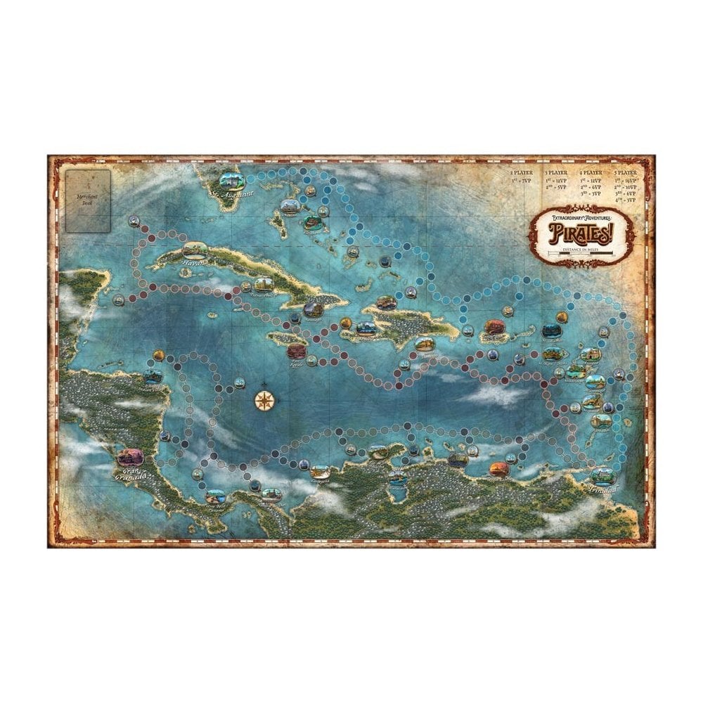 Extraordinary Adventures: Pirates: Game Mat