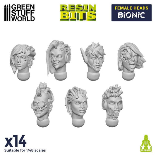 Bionic Female Heads
