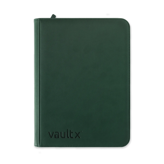 9-Pocket Exo-Tec® Zip Binder - Forest Green