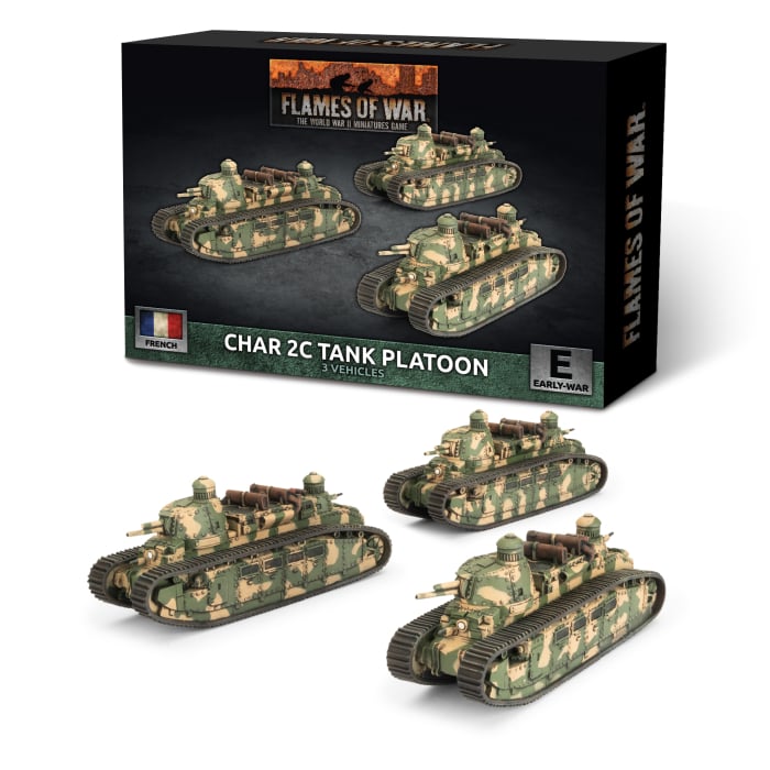 FRX17: Char 2C Tank Platoon (x3)