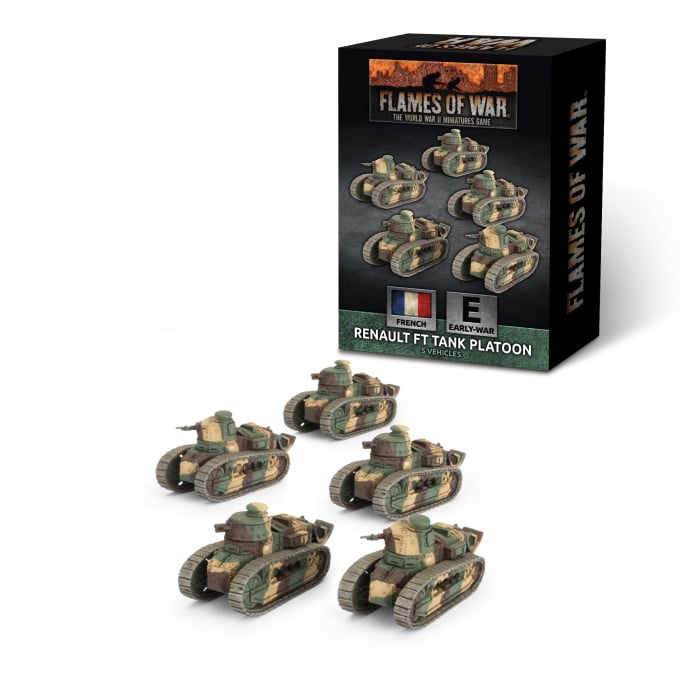 FRX18: Renault FT Tank Platoon (x5)