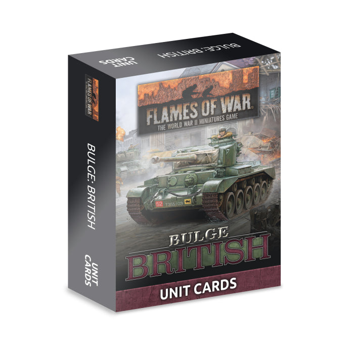 FW272U Bulge: British Unit Cards