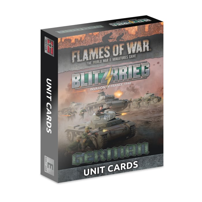 FW281GU: Blitzkrieg German Unit Cards (x42 cards)