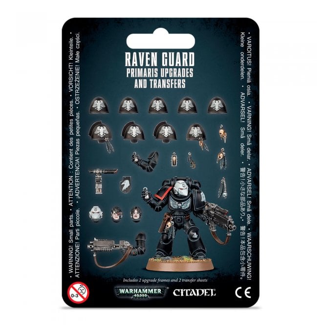 RAVEN GUARD: PRIMARIS UPGRADES & TRANSFRS