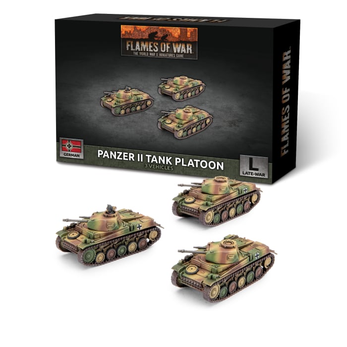 GBX183: Panzer II Tank Platoon