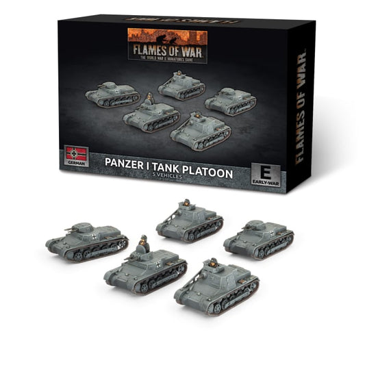 GBX196: Panzer I Platoon (x5 Plastic)