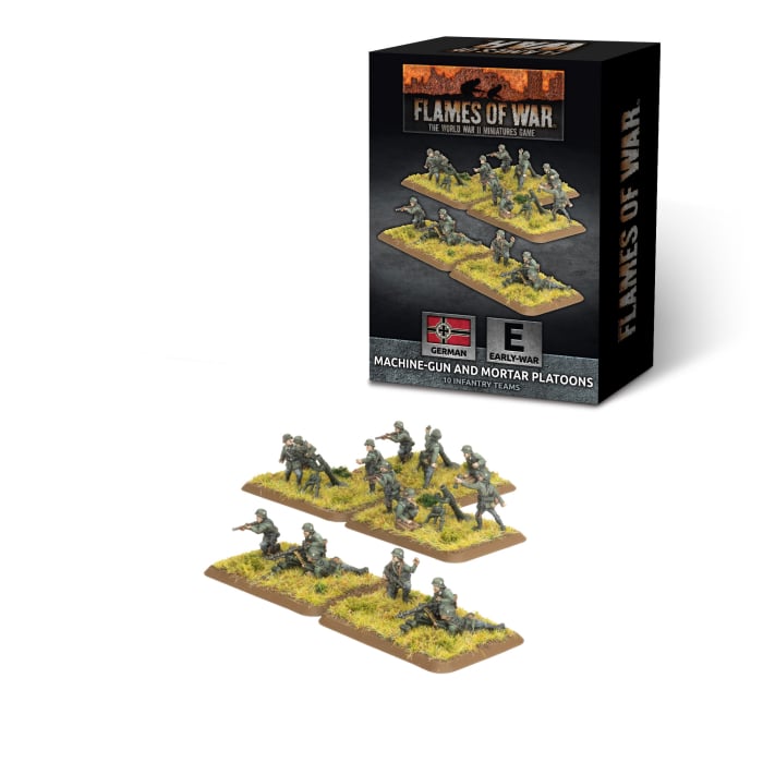 GBX203: HMG and Mortar Platoons (Early, Plastic)
