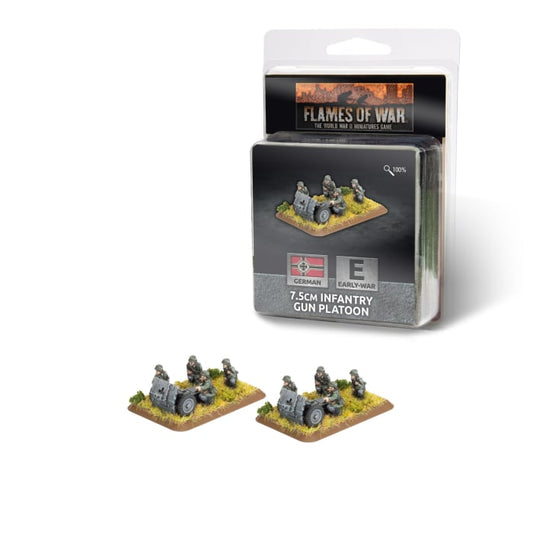 GE581: 7.5cm Infantry Gun Platoon (x2 guns)