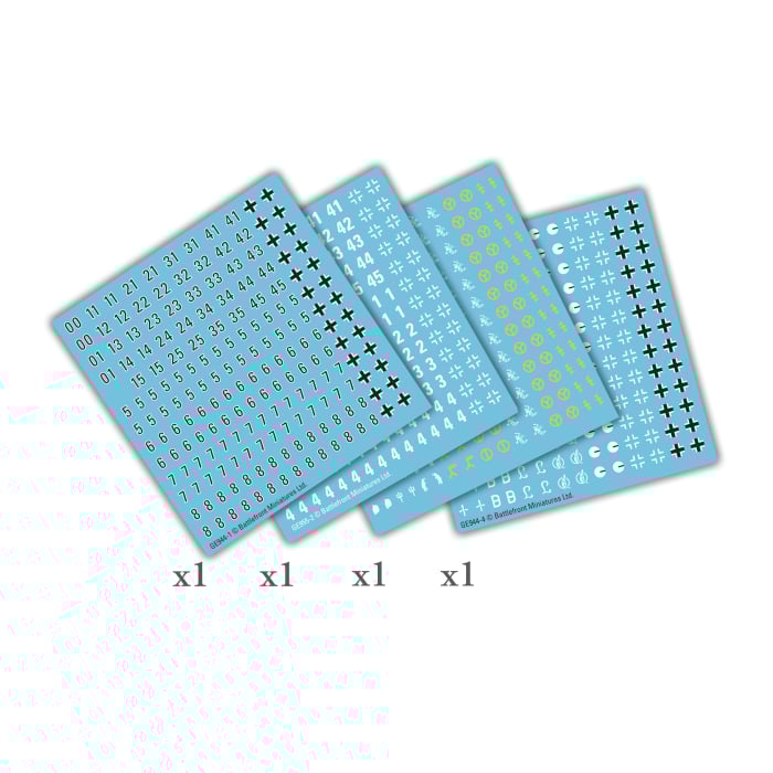 GE955: Heer Panzer Decals