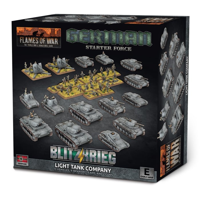 GEAB29: German Light Tank Company (Plastic)