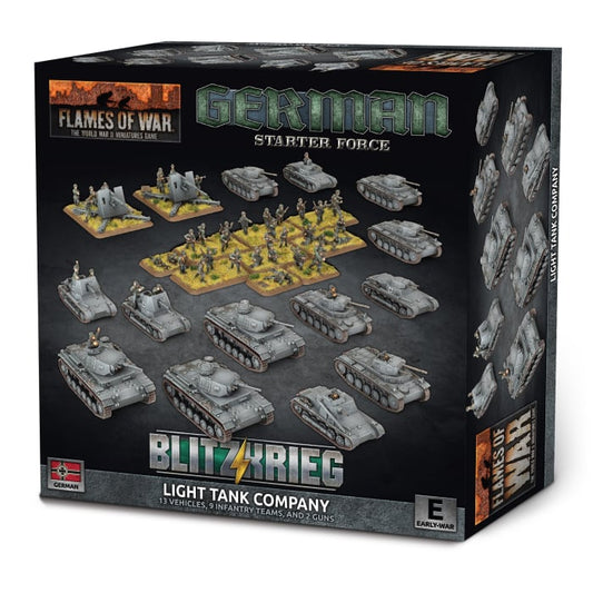 GEAB29: German Light Tank Company (Plastic)