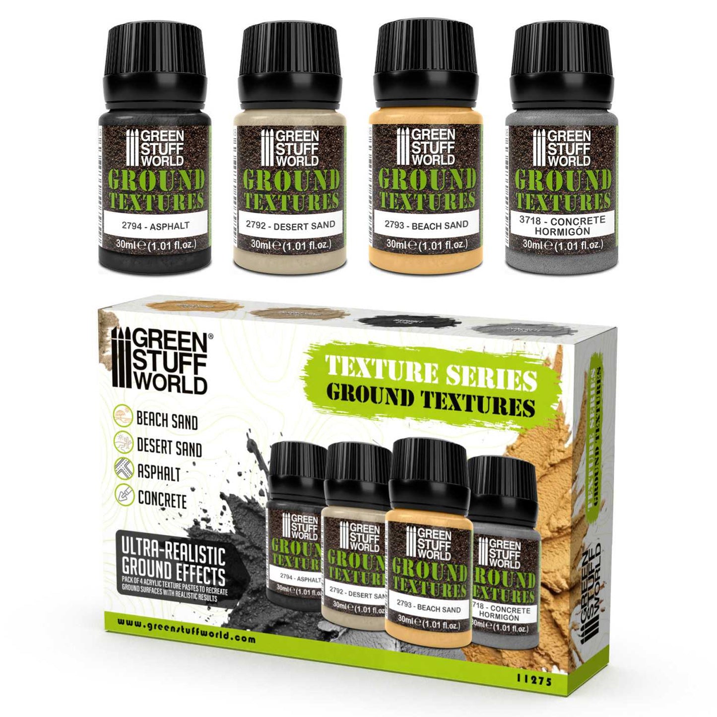 Ground Textures Set 30ml
