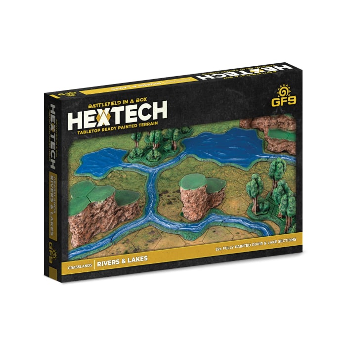 HEXT57 - Grasslands: Rivers and Lakes (x22)