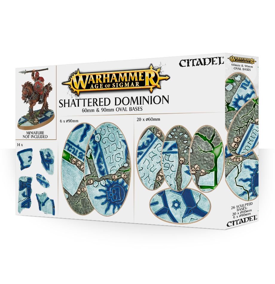SHATTERED DOMINION: 60MM & 90MM OVAL