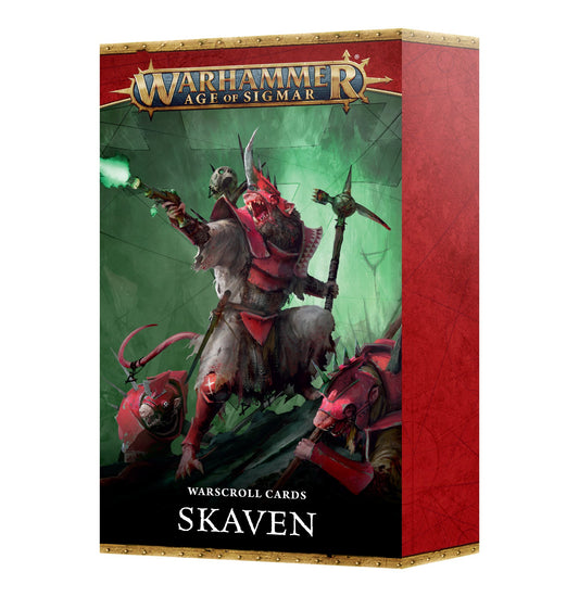 WARSCROLL CARDS: SKAVEN