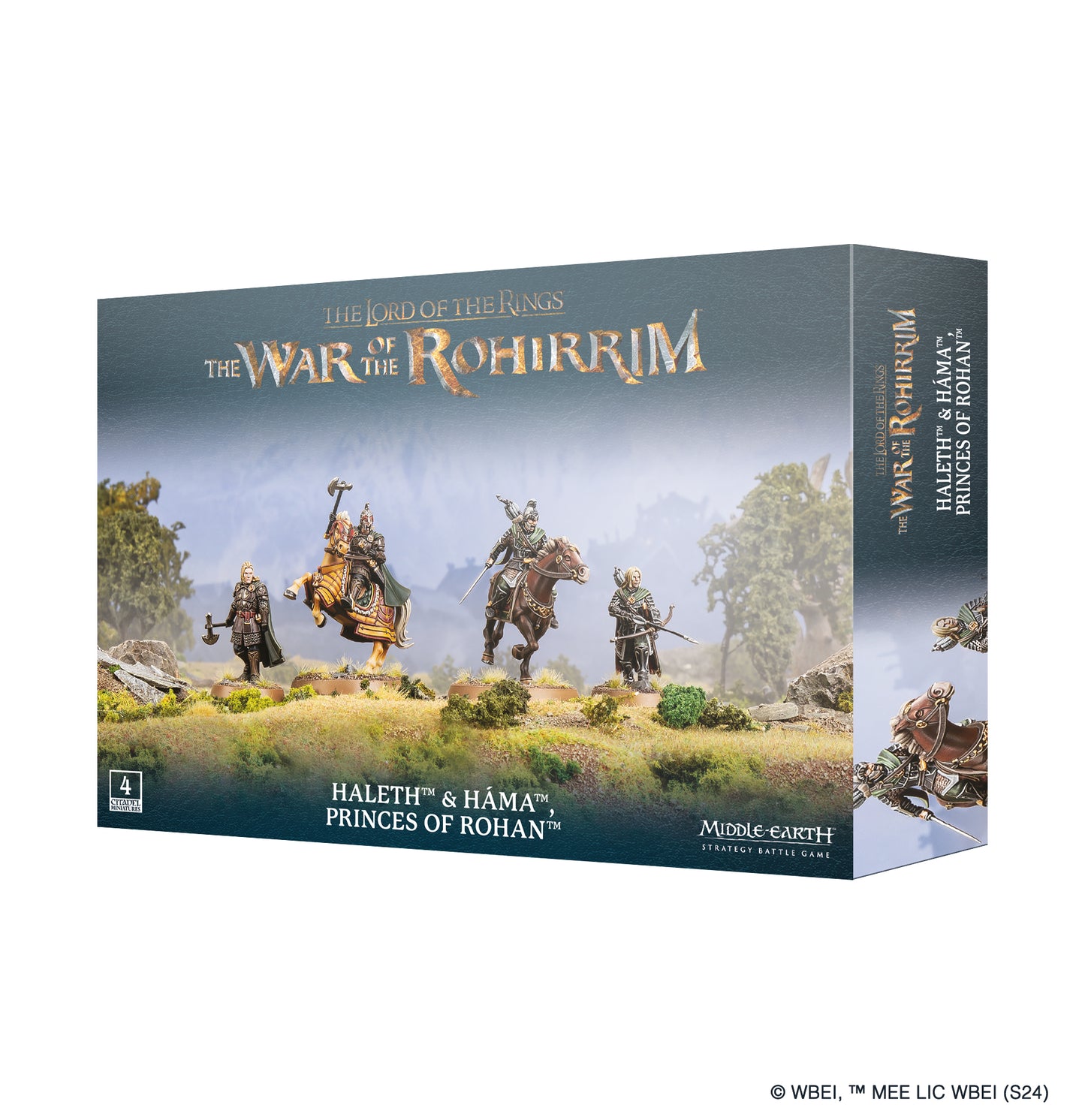 MIDDLE EARTH SBG: HALETH & HAMA PRINCES OF ROHAN