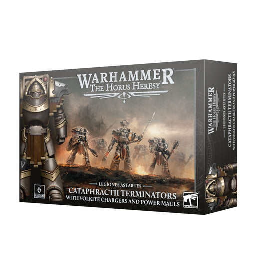 HORUS HERESY: CATAPHRACTII TERMINATORS WITH POWER MAULS