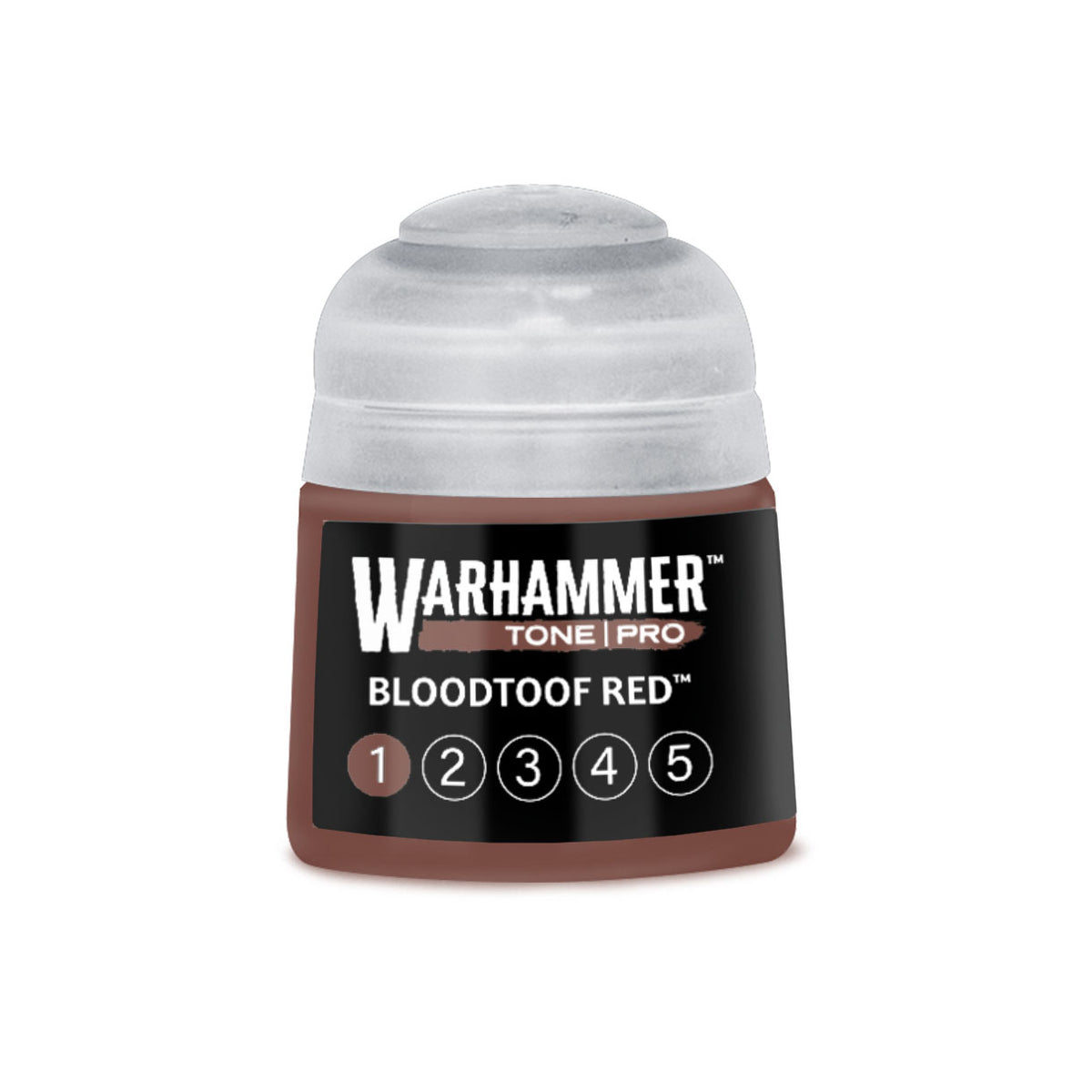 Bloodtoof Red Set 1-5: Warhammer Tone 18ml (5 pots)