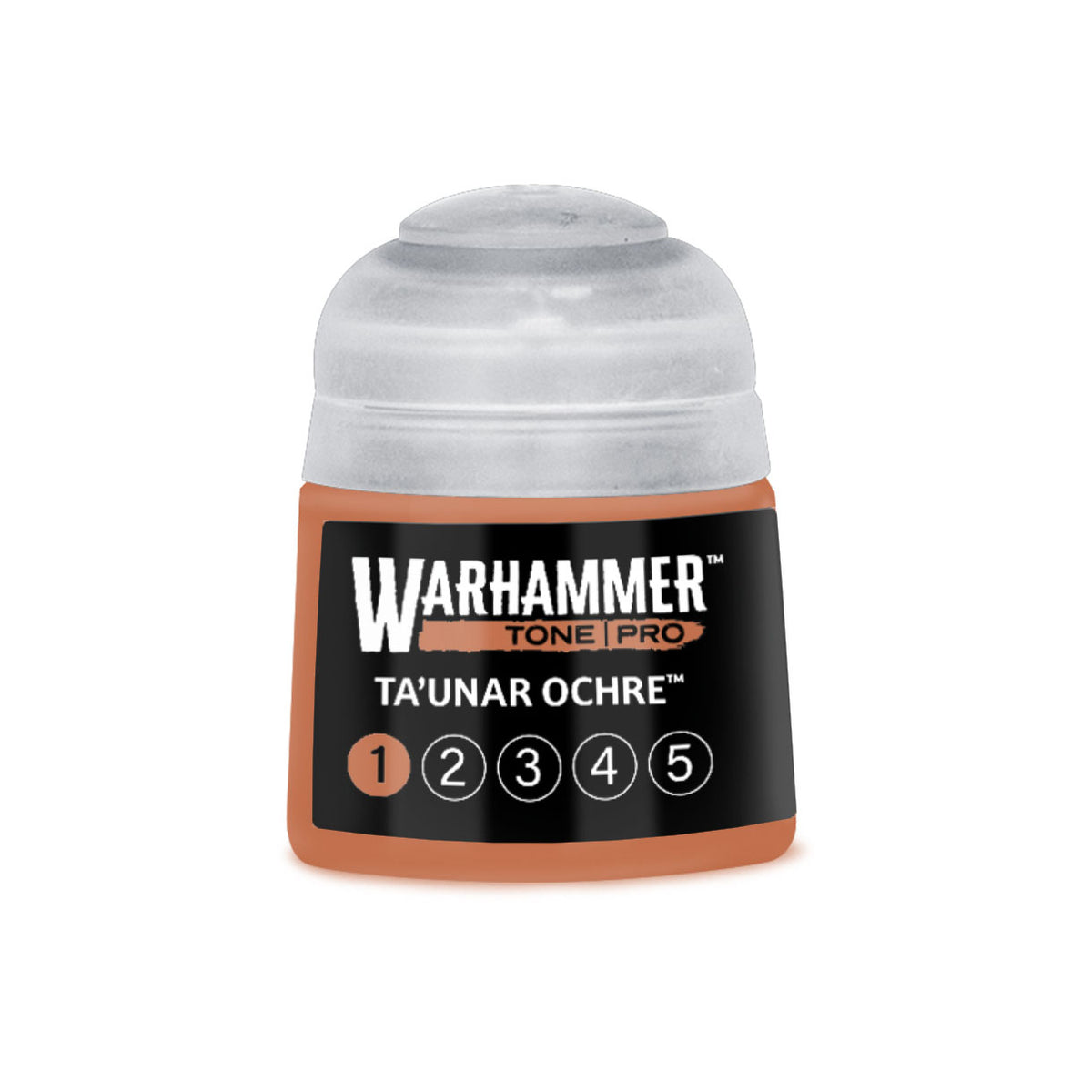 Ta'unar Ochre Set 1-5: Warhammer Tone 18ml (5 pots)