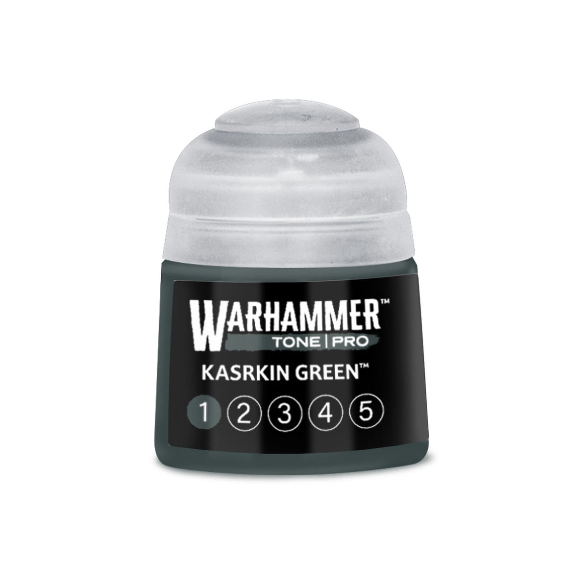 Kasrkin Green Set 1-5: Warhammer Tone 18ml (5 pots)