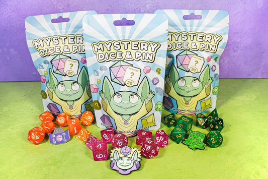 Mystery Dice & Pin - Mystery Dice Goblin