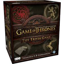 Game of Thrones Trivia Game Seasons 5-8