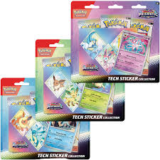 Pokemon: Prismatic Evolution Tech Sticker Collection