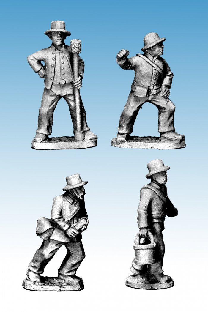 ACW055: ACW Artillery Crew in Hats